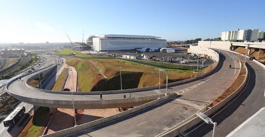 Projetos CRBrasil porfólio - Túnel do Viário leste - obras em andamento