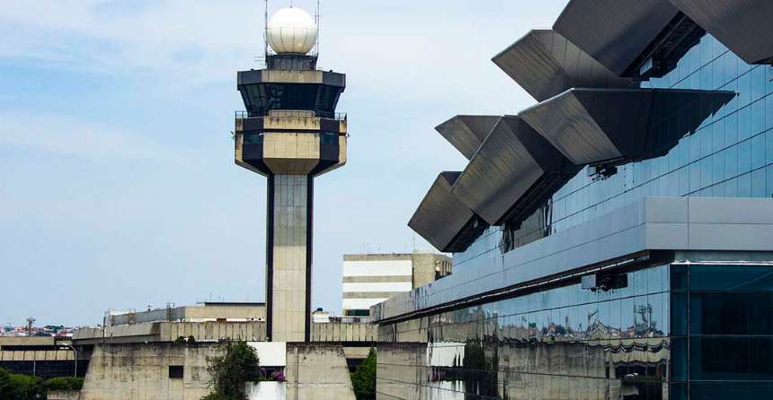 Projetos CRBrasil porfólio - terminal 3 aeroporto de guarulhos - OAS - torre de comando