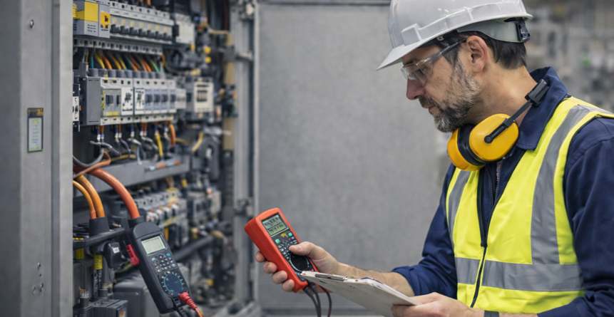 Avaliação de riscos elétricos em painel industrial conforme NR10
