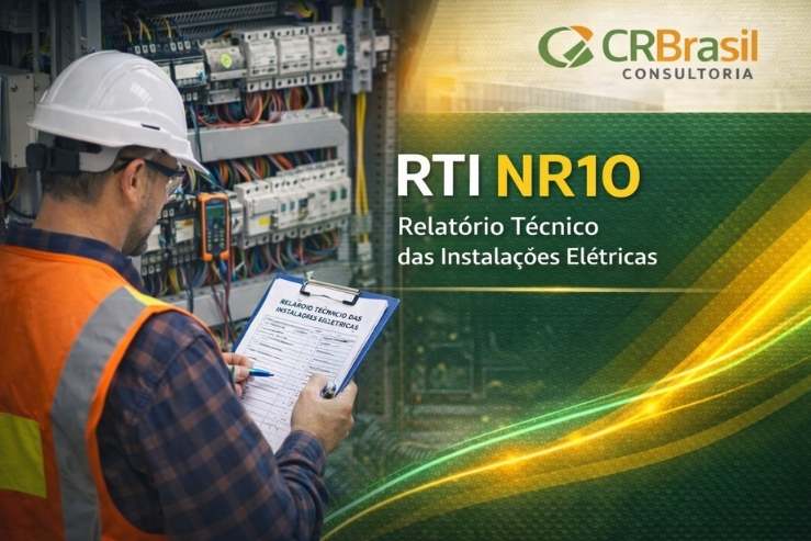 RTI NR10 sendo elaborado após inspeção em instalações elétricas industriais